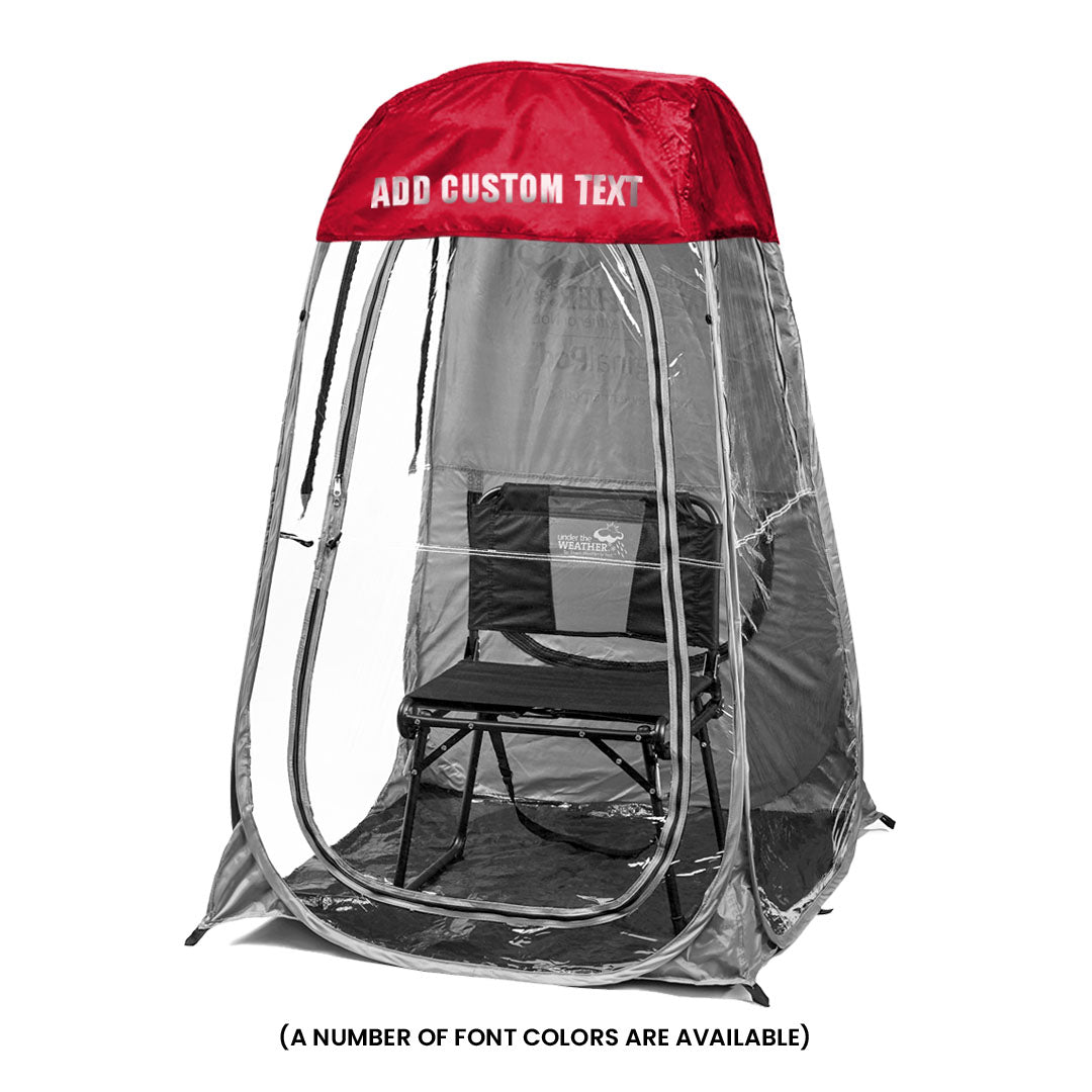 Red / Front (+$20), Red / Front & Back (+$35)